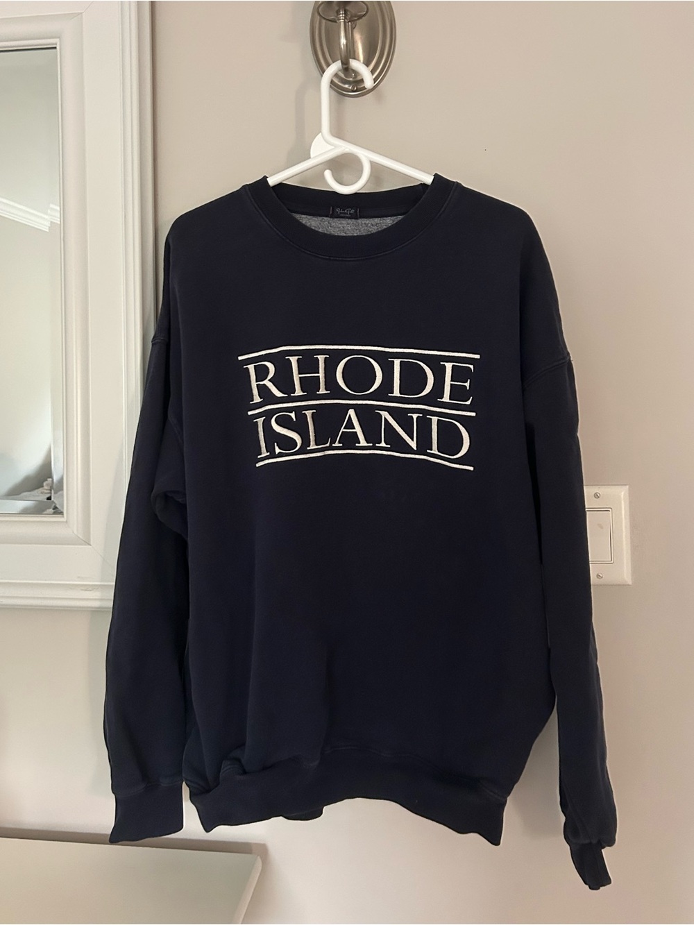 Rhode Island Oversized Crewneck Brandy Melville